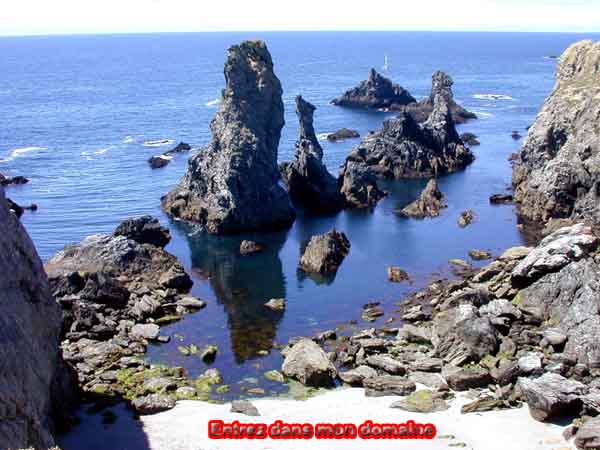 Les aiguilles de Port-Coton à Belle-Île-en-Mer