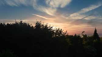 sunset IA