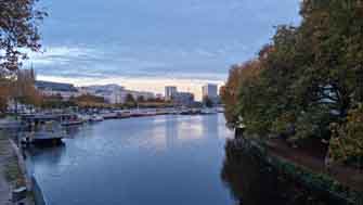 Nantes, l'Erdre
